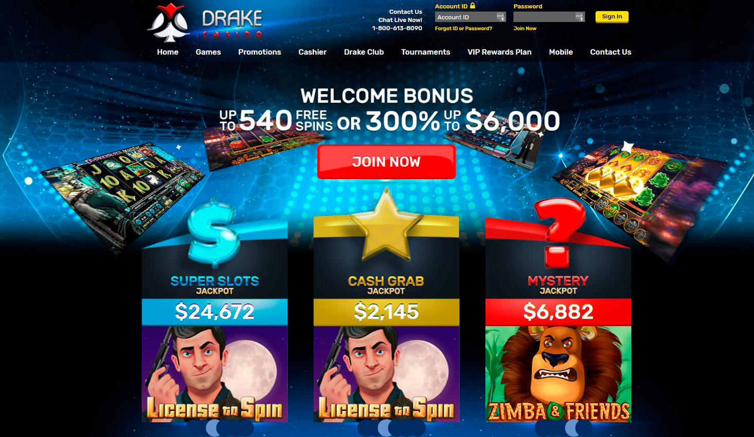 Drake Casino Bonus Codes 2021